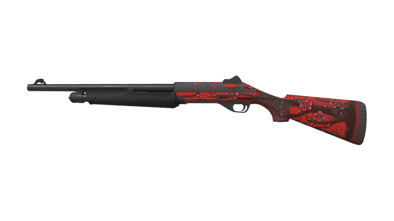 StatTrak™ Nova | Bloomstick (Well-Worn) — Dust II light, front