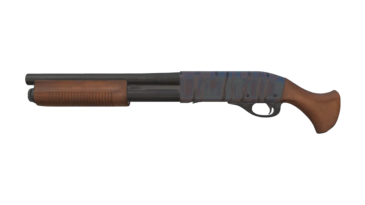 Sawed-Off | Runoff (Well-Worn) — Dust II light, front