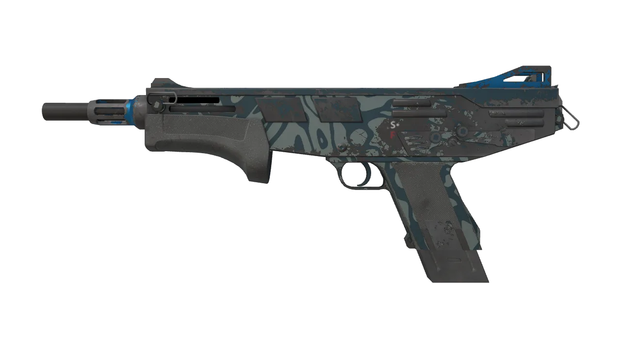 MAG-7 | Hard Water (Field-Tested) — Dust II light, front