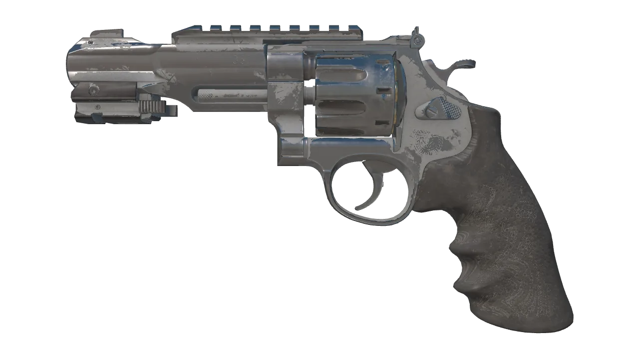 Souvenir R8 Revolver | Dark Chamber (Battle-Scarred) — Dust II light, front