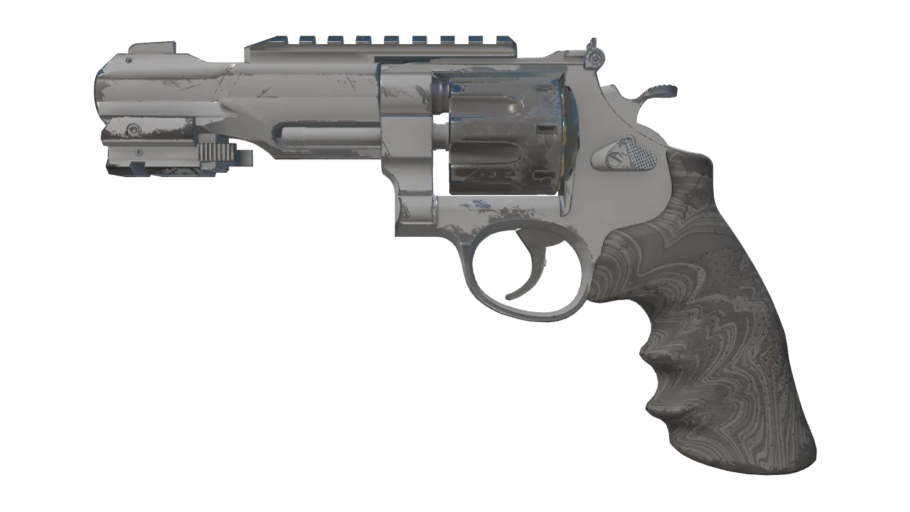 Souvenir R8 Revolver | Dark Chamber (Field-Tested) — Dust II light, front