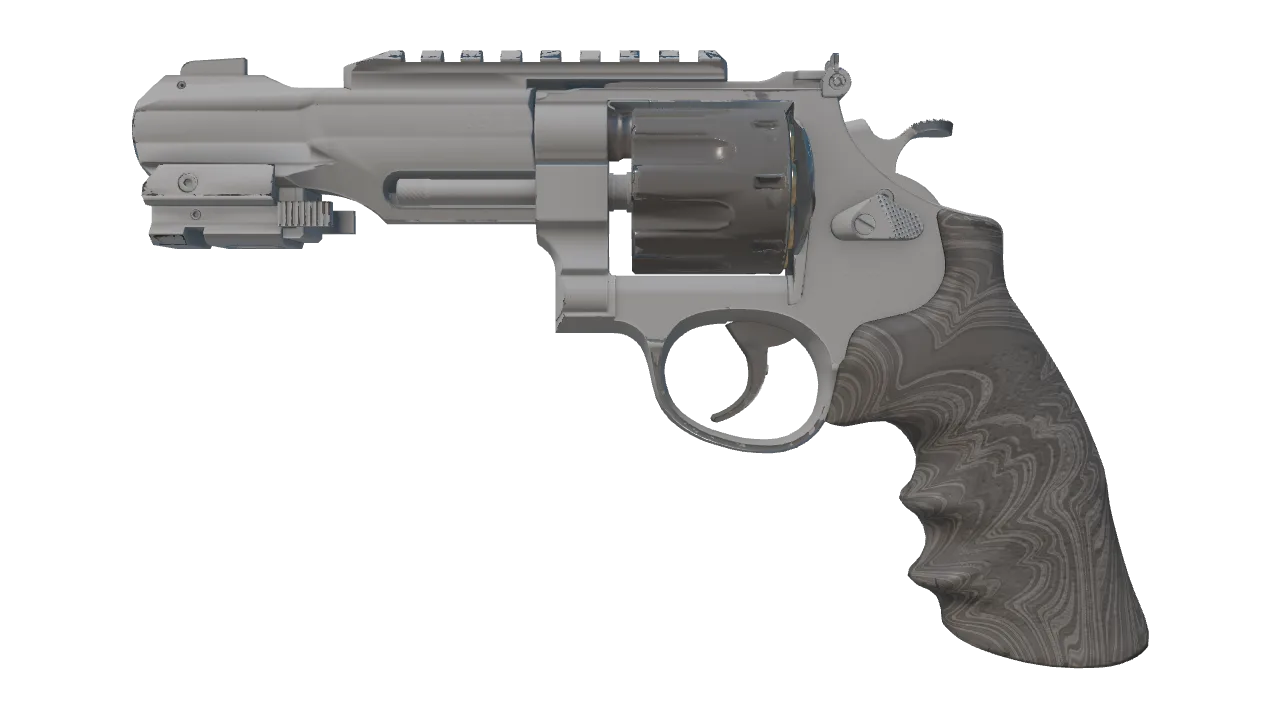 Souvenir R8 Revolver | Dark Chamber (Minimal Wear) — Dust II light, front