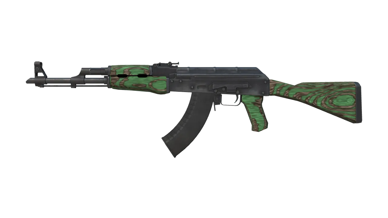 AK-47 | Green Laminate (Factory New) — Dust II light, front
