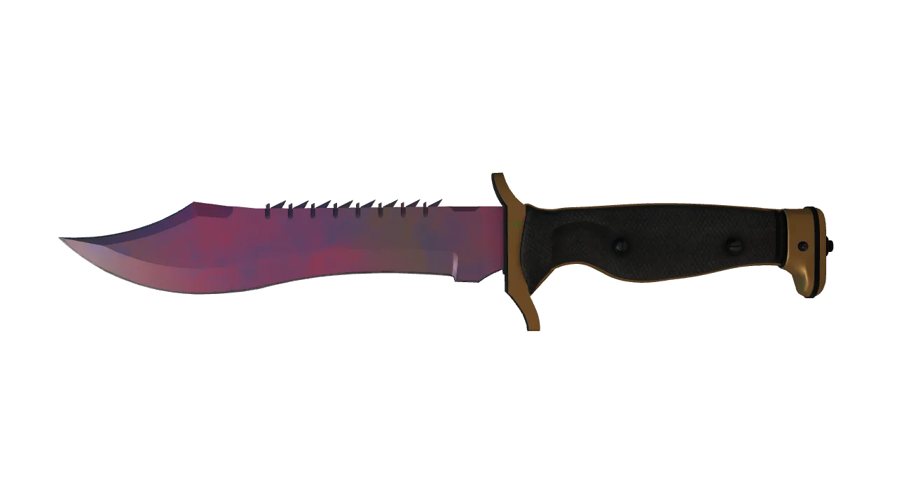★ Bowie Knife | Doppler (Phase 2) (Factory New) — Dust II light, front