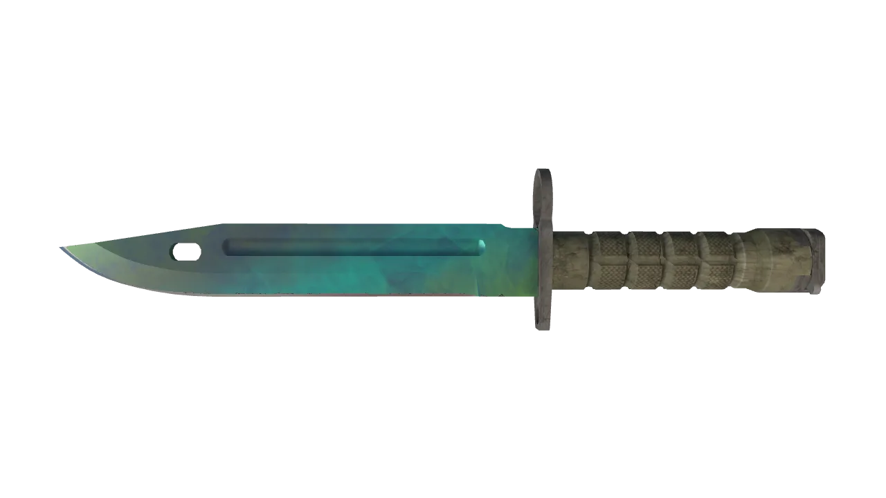 ★ Bayonet | Gamma Doppler (Phase 4) (Factory New) — Dust II light, front