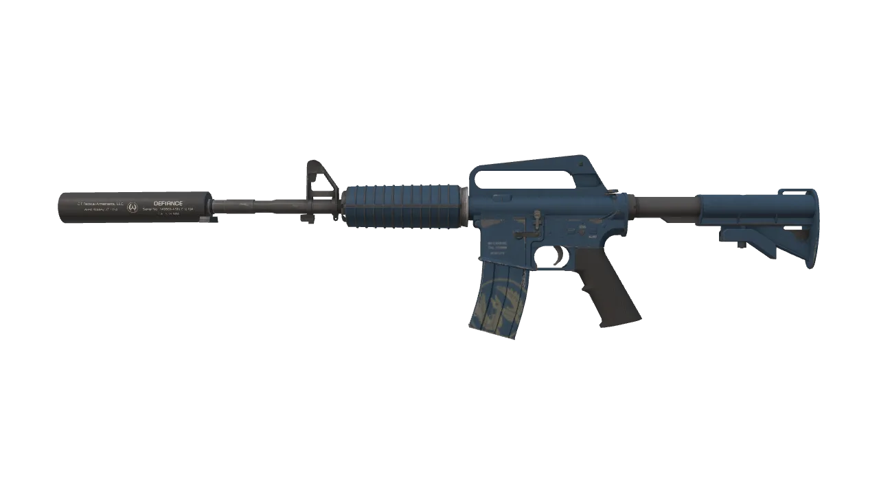 StatTrak™ M4A1-S | Guardian (Field-Tested) — Dust II light, front