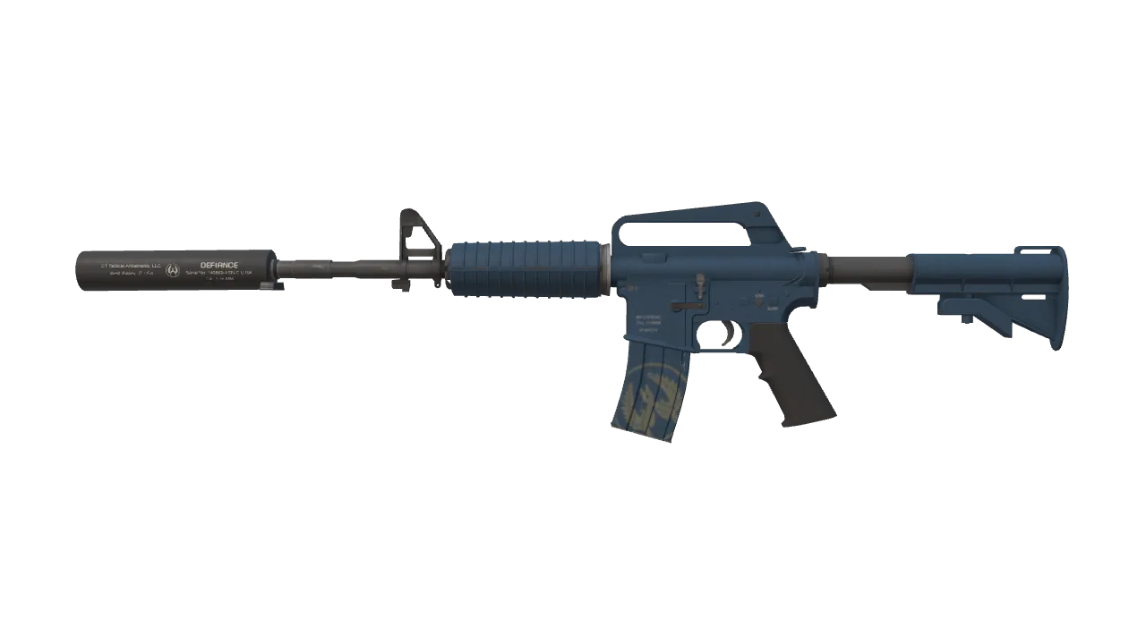 StatTrak™ M4A1-S | Guardian (Minimal Wear) — Dust II light, front