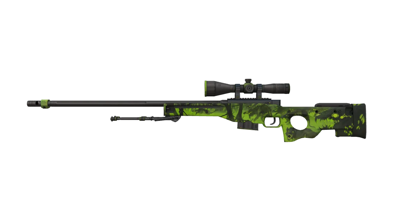 AWP | Containment Breach (Factory New) — Dust II light, front