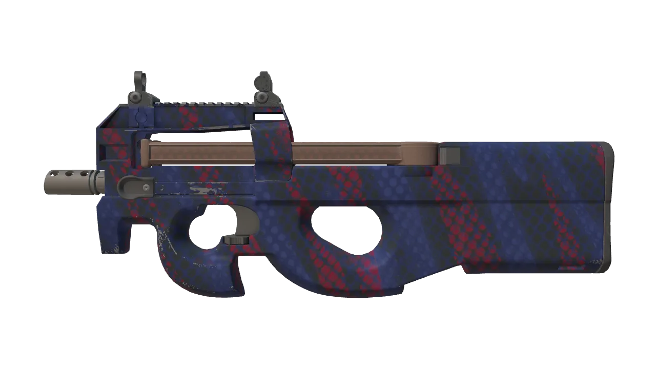 P90 | Teardown (Factory New) — Dust II light, front