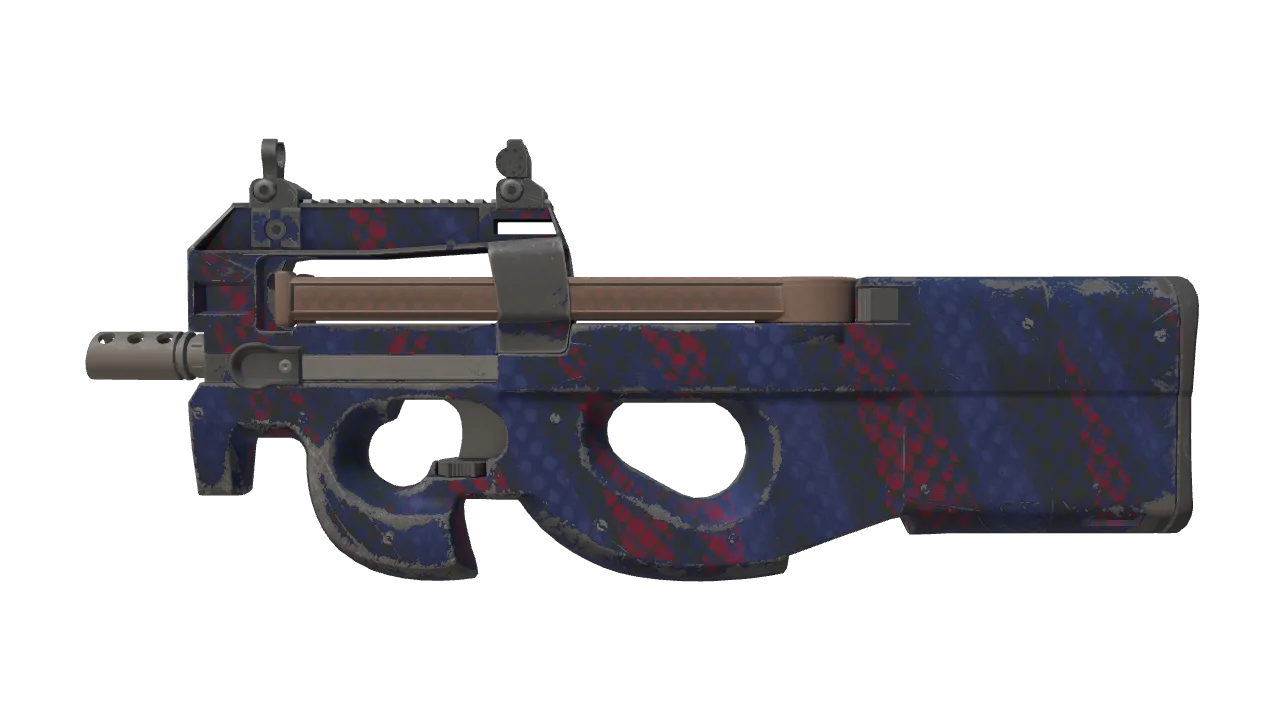 Souvenir P90 | Teardown (Field-Tested) — Dust II light, front