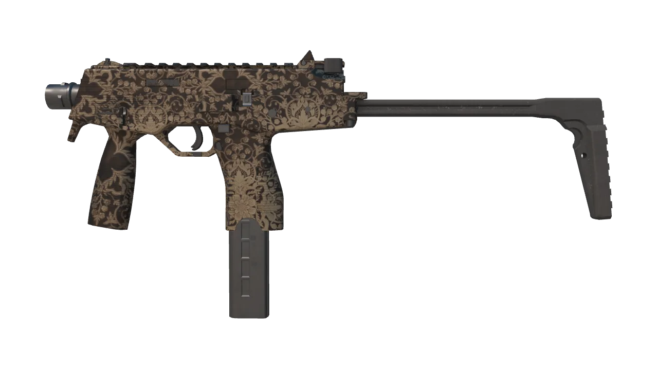MP9 | Music Box (Factory New) — Dust II light, front