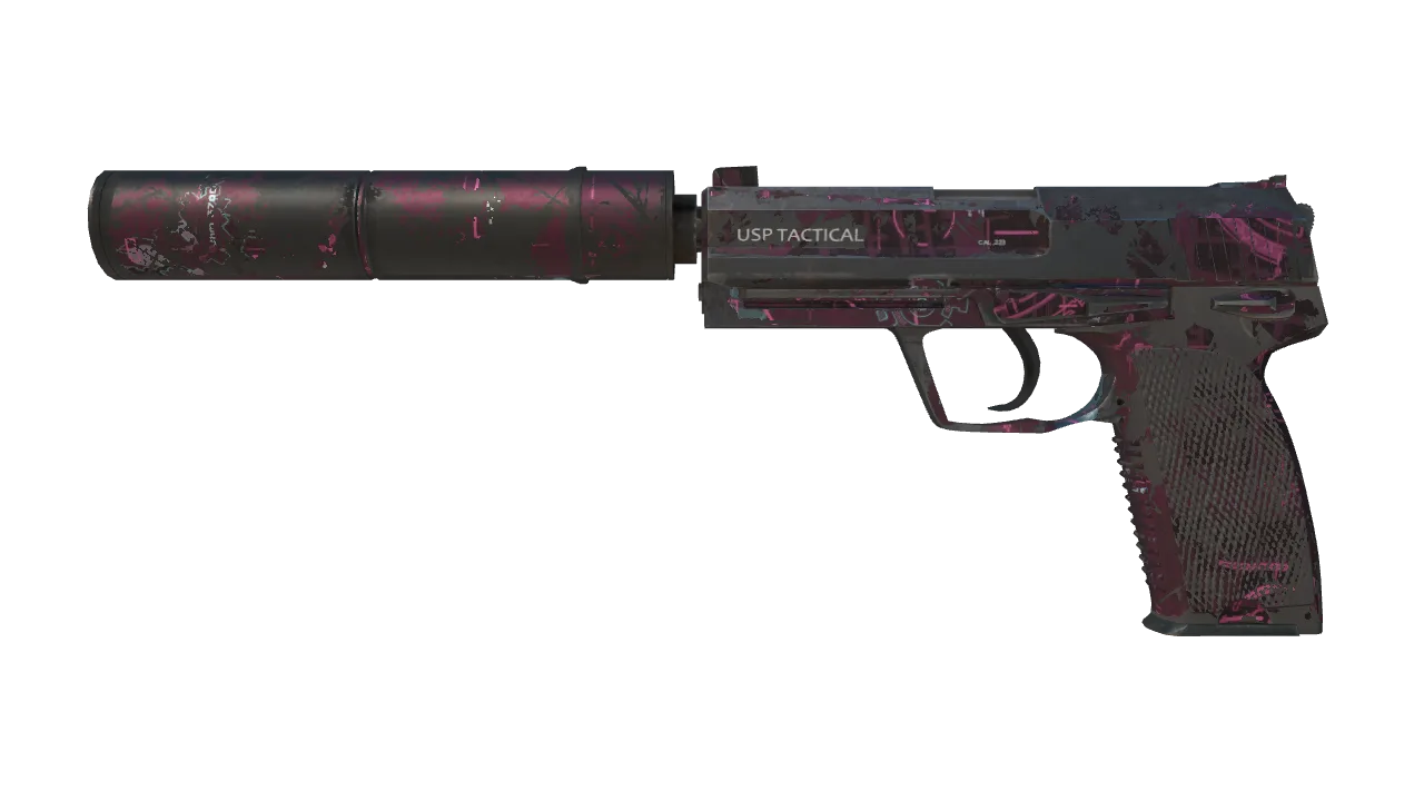 USP-S | Target Acquired (Battle-Scarred) — Dust II light, front