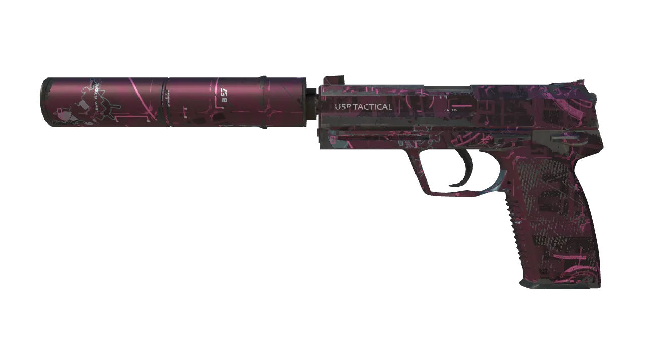 USP-S | Target Acquired (Field-Tested) — Dust II light, front