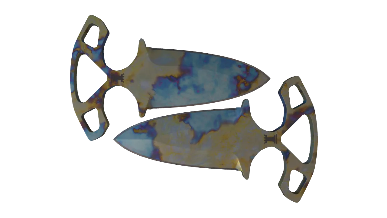 Shadow Daggers | Case Hardened seed #116, front