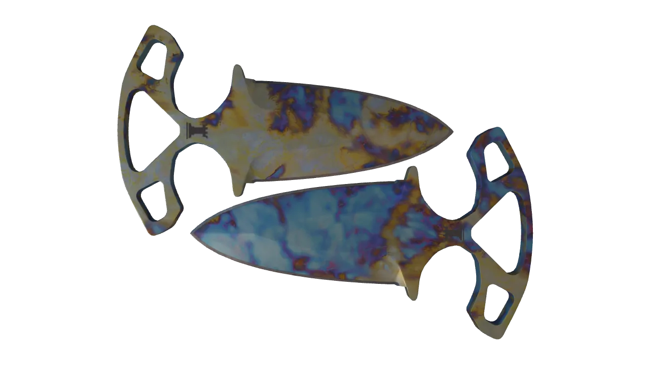 Shadow Daggers | Case Hardened seed #249, front