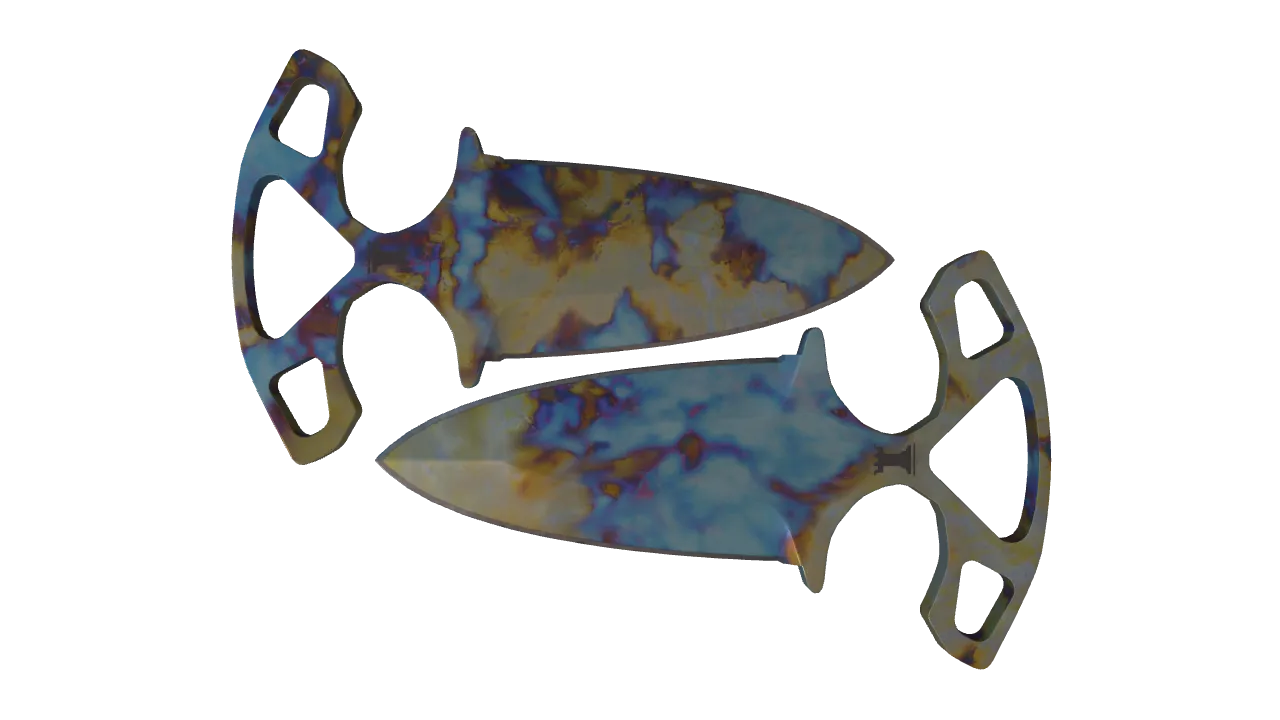 Shadow Daggers | Case Hardened seed #269, front