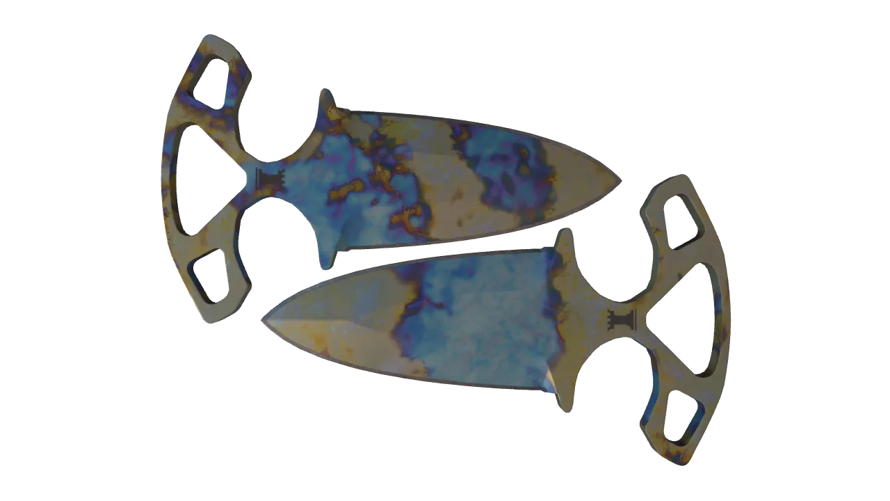 Shadow Daggers | Case Hardened seed #315, front