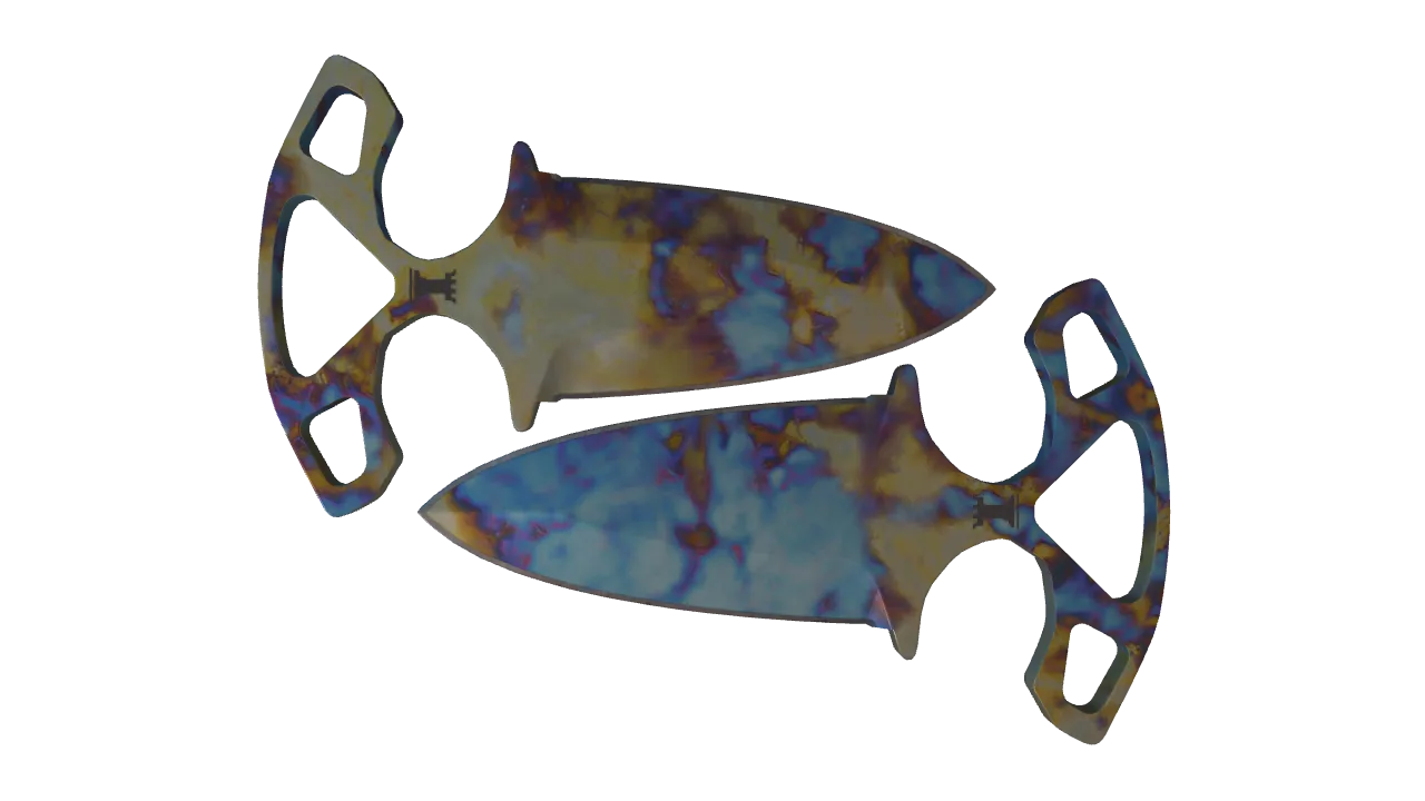 Shadow Daggers | Case Hardened seed #319, front
