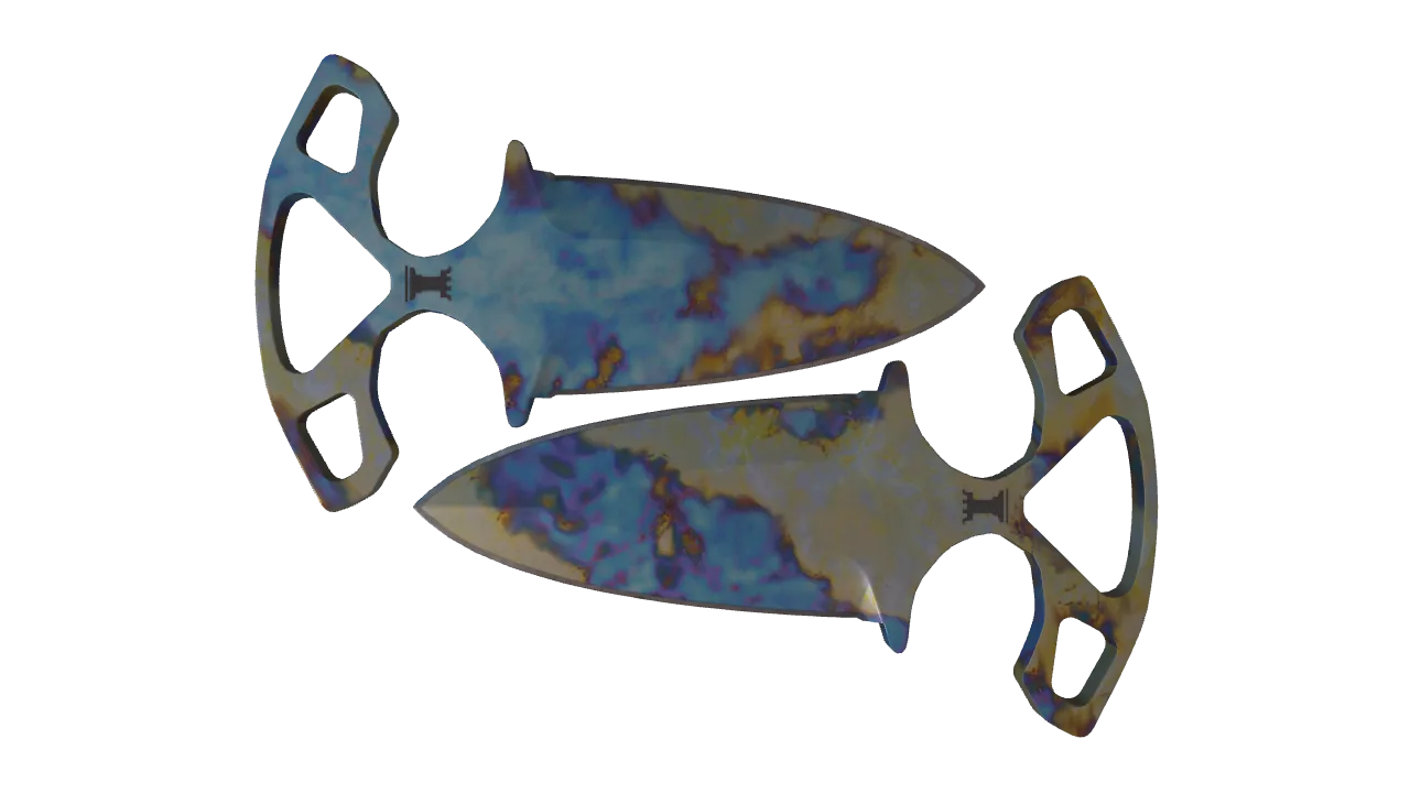 Shadow Daggers | Case Hardened seed #367, front