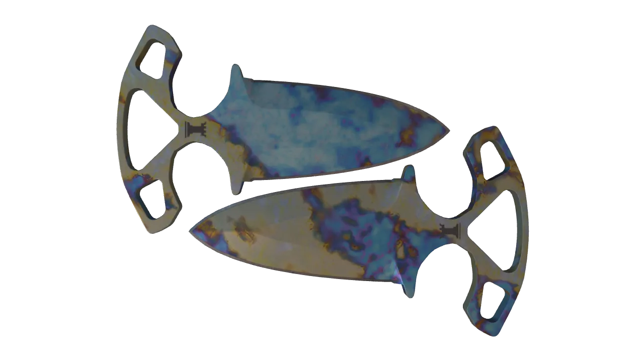 Shadow Daggers | Case Hardened seed #56, front