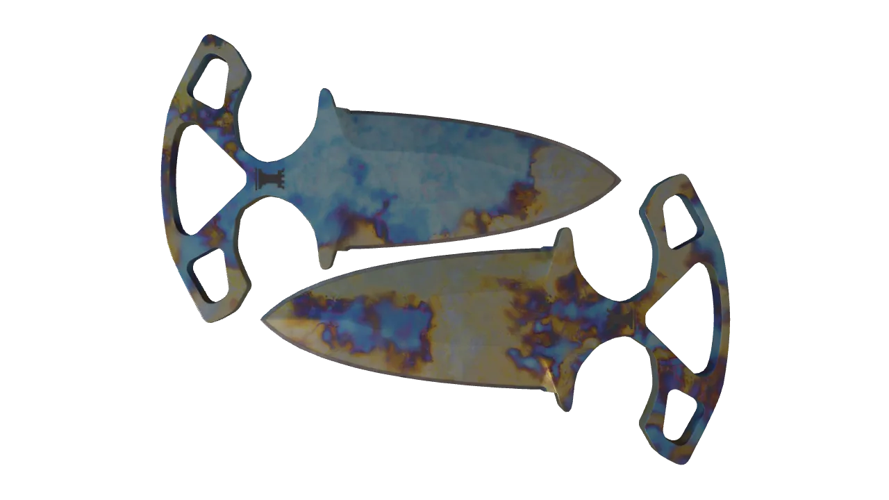 Shadow Daggers | Case Hardened seed #576, front