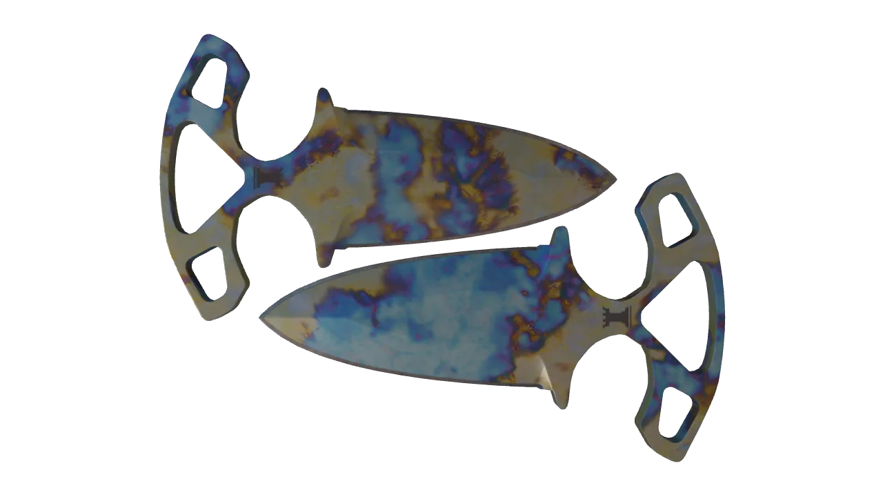 Shadow Daggers | Case Hardened seed #59, front