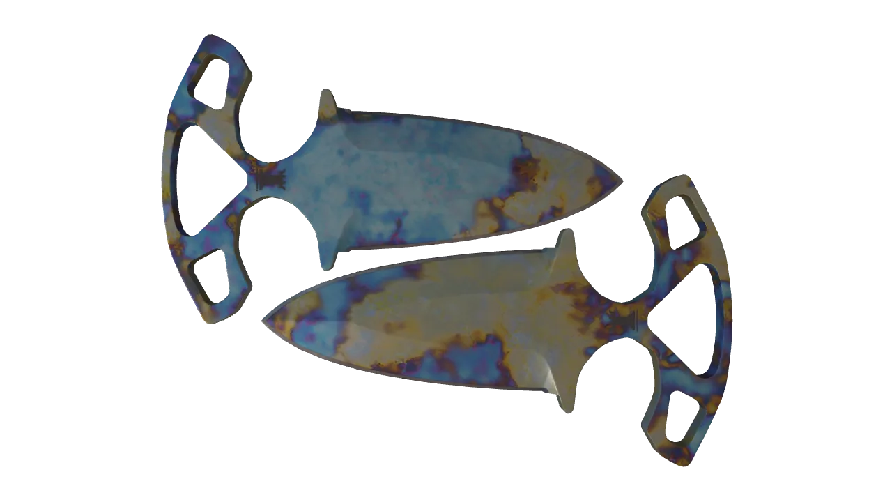 Shadow Daggers | Case Hardened seed #657, front