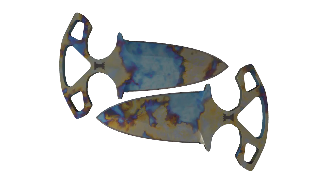 Shadow Daggers | Case Hardened seed #899, front