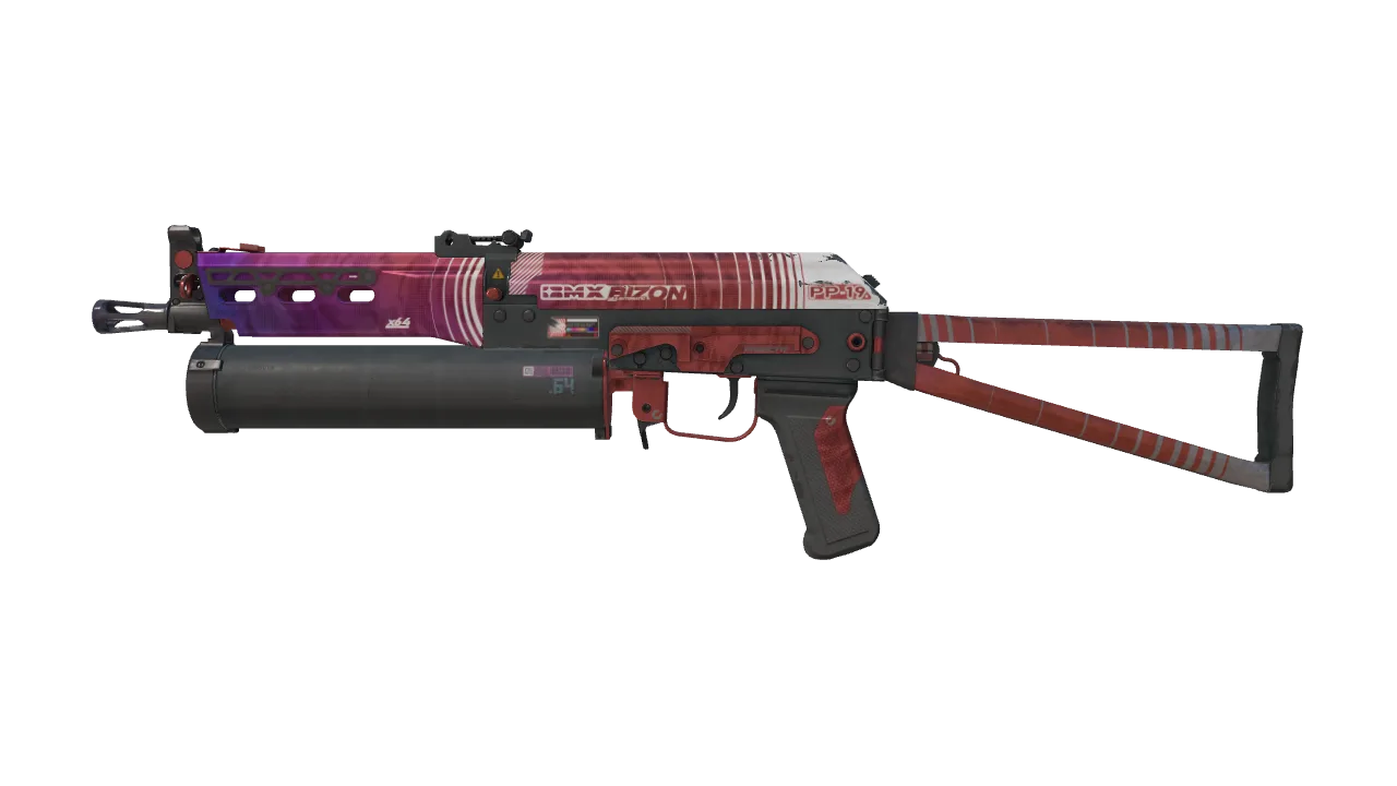 PP-Bizon | RMX (Field-Tested) — Dust II light, front