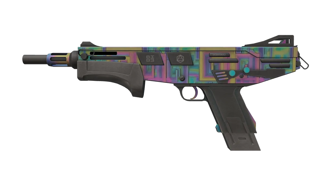 MAG-7 | BI83 Spectrum (Field-Tested) — Dust II light, front