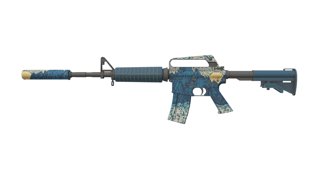 M4A1-S | Solitude seed #1, front