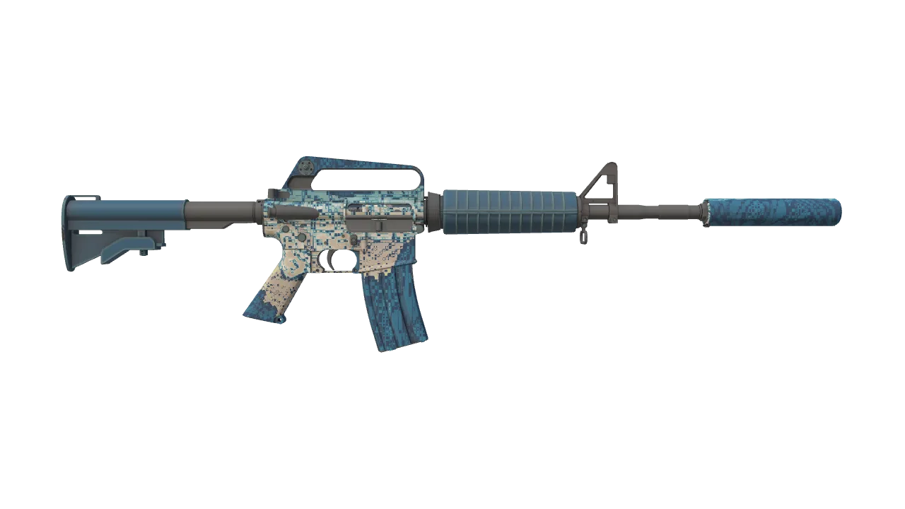 M4A1-S | Solitude seed #116, back
