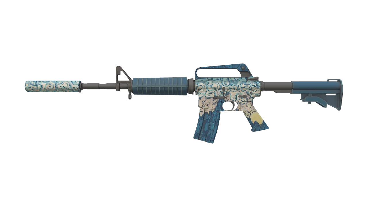 M4A1-S | Solitude seed #116, front