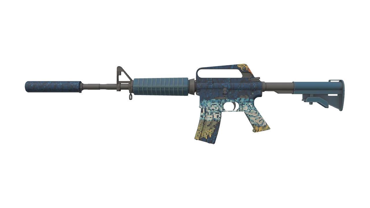 M4A1-S | Solitude seed #146, front