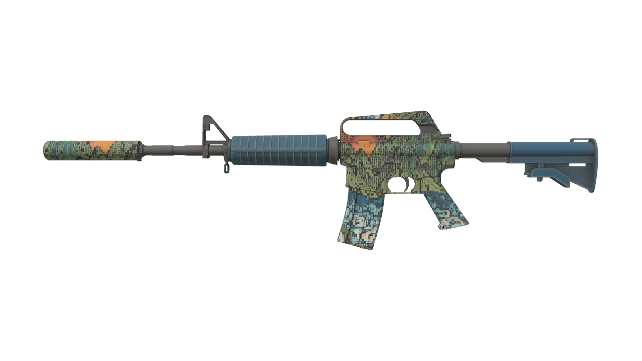 M4A1-S | Solitude seed #149, front