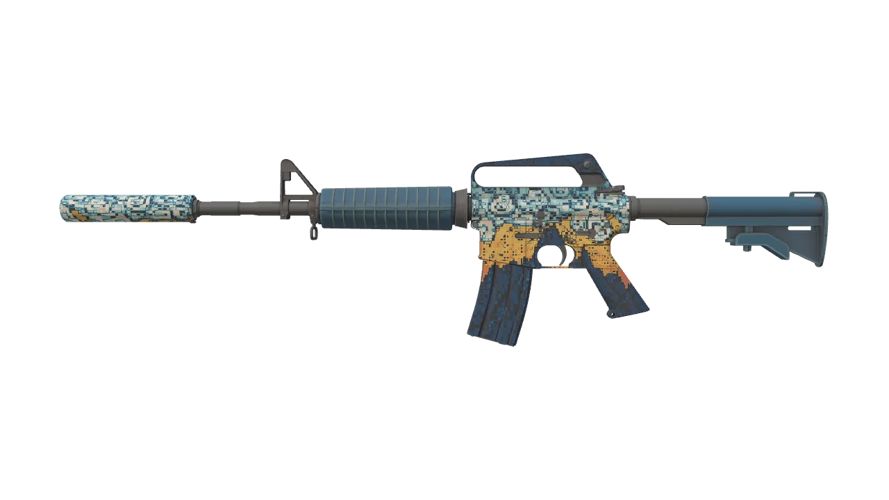 M4A1-S | Solitude seed #157, front