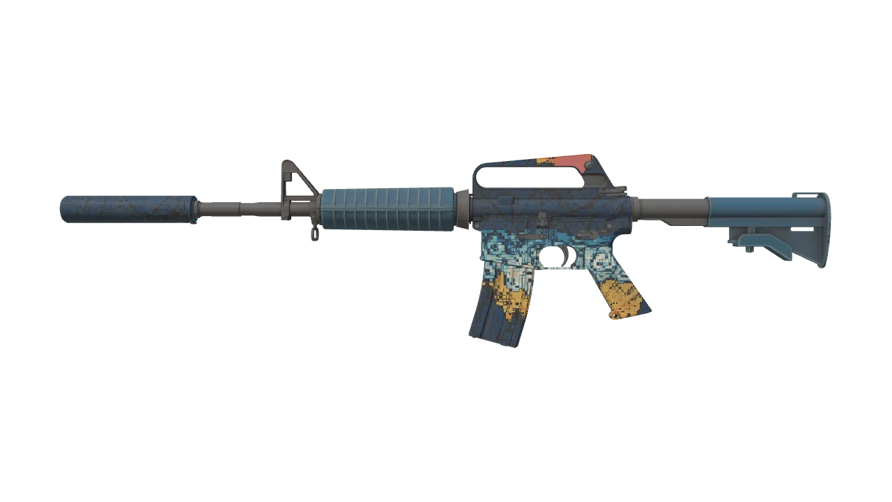 M4A1-S | Solitude seed #167, front