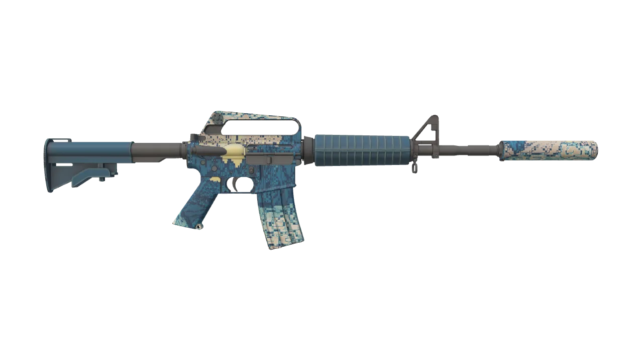 M4A1-S | Solitude seed #168, back