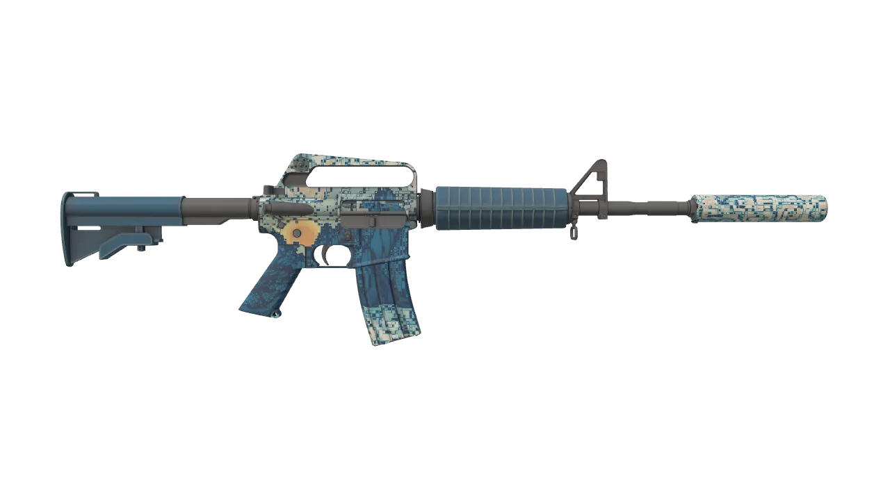 M4A1-S | Solitude seed #169, back