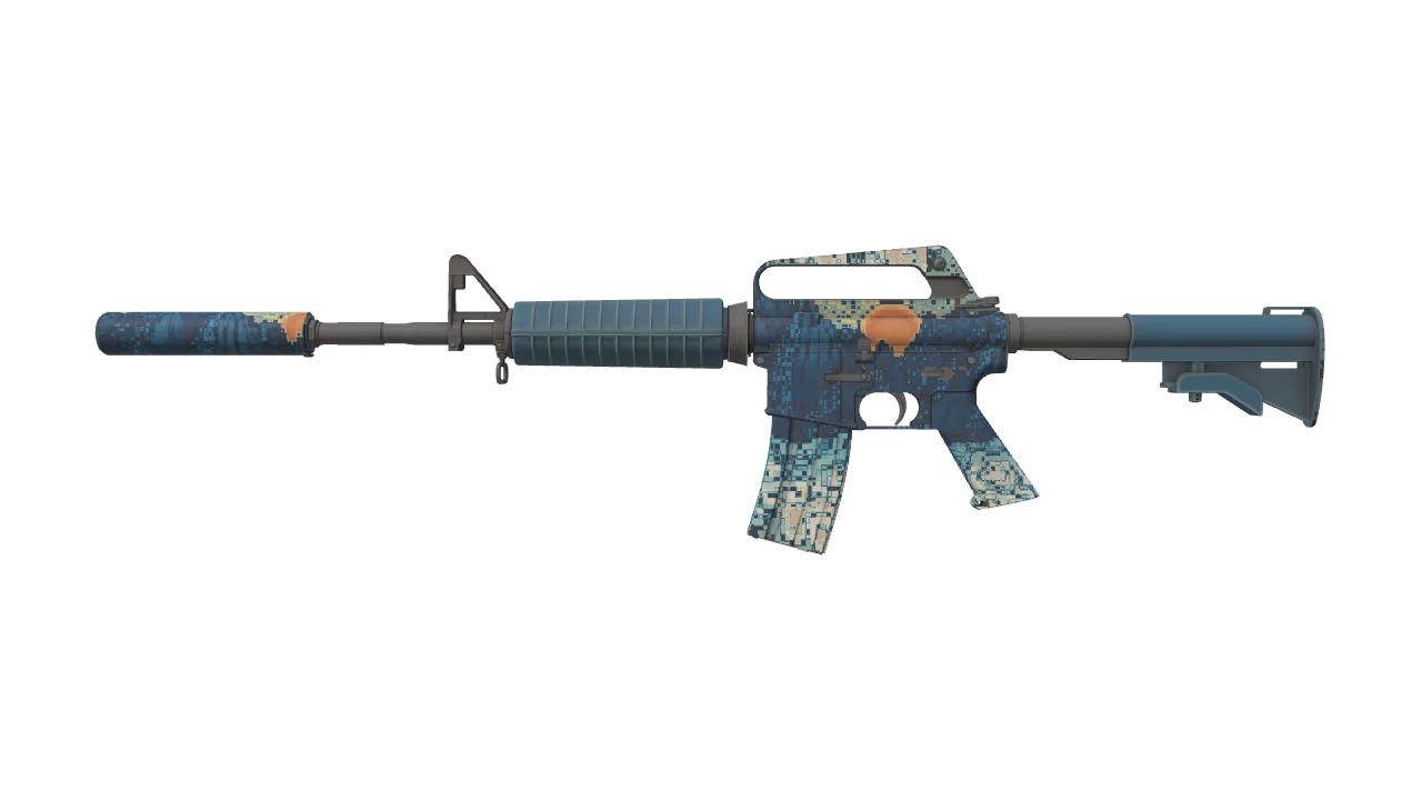 M4A1-S | Solitude seed #170, front