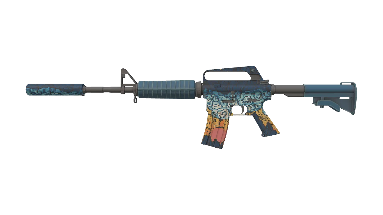 M4A1-S | Solitude seed #171, front