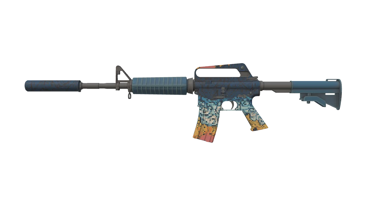 M4A1-S | Solitude seed #173, front