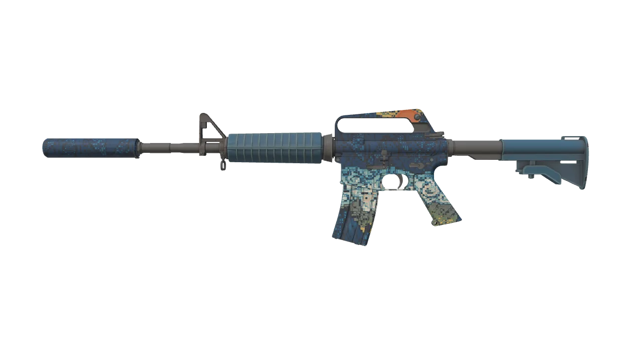 M4A1-S | Solitude seed #174, front