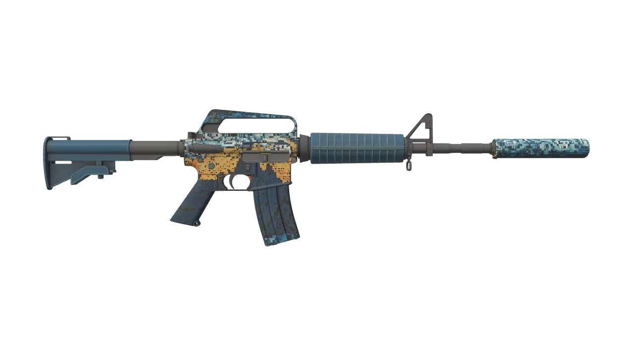 M4A1-S | Solitude seed #178, back