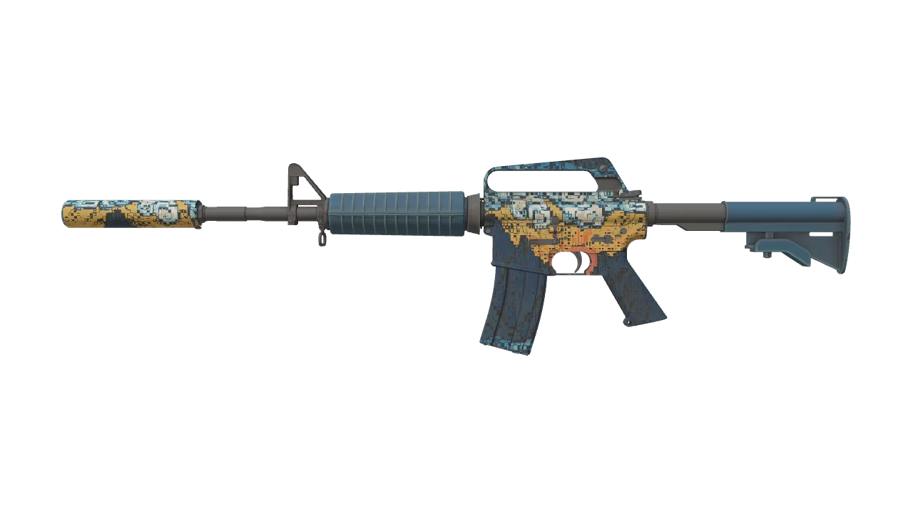 M4A1-S | Solitude seed #178, front