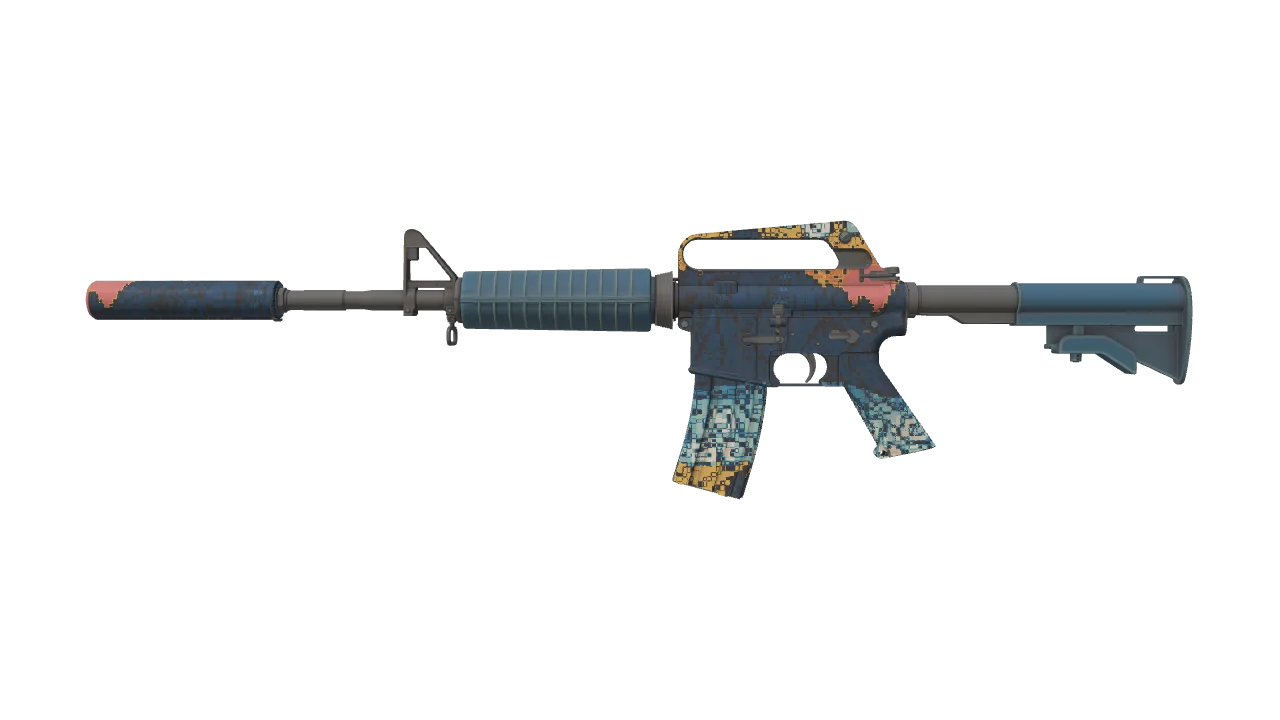 M4A1-S | Solitude seed #181, front