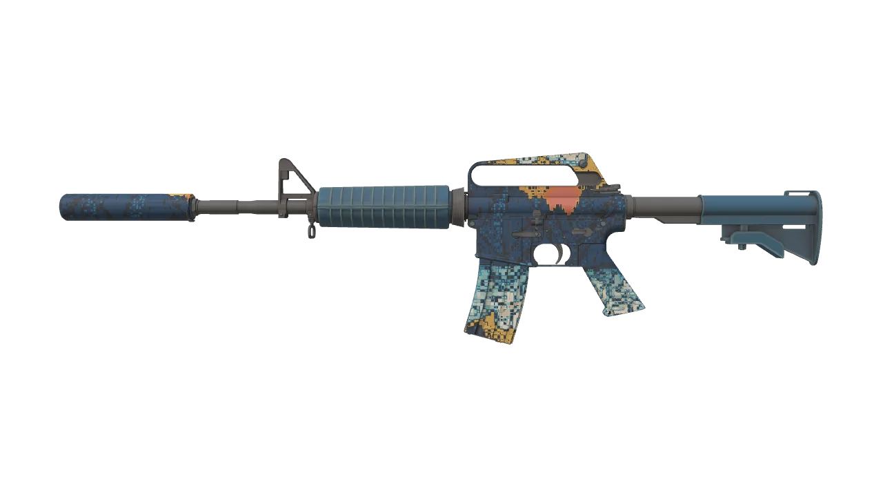 M4A1-S | Solitude seed #192, front