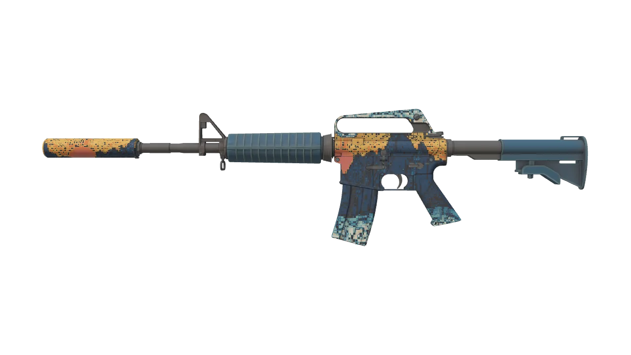 M4A1-S | Solitude seed #200, front