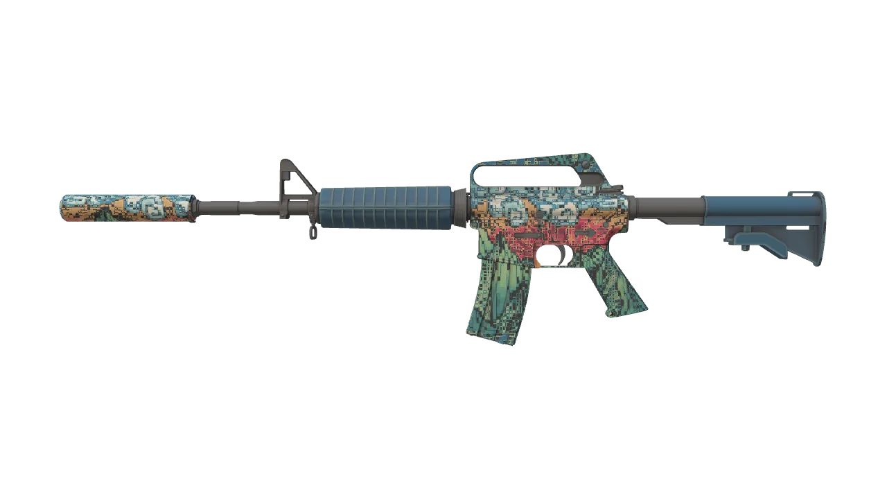 M4A1-S | Solitude seed #227, front