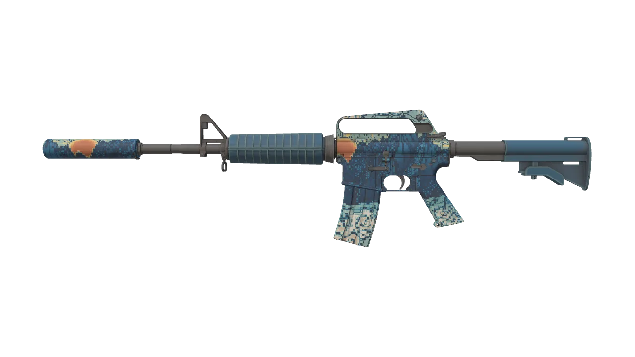 M4A1-S | Solitude seed #235, front
